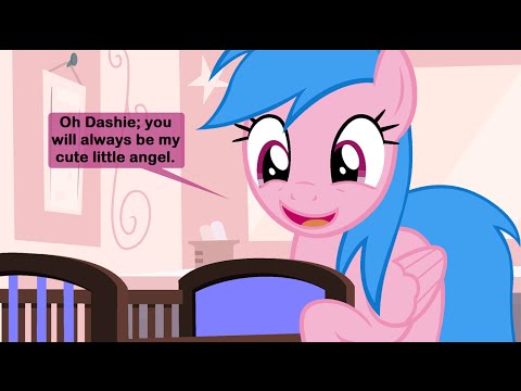 "Her Little Angel" Baby Rainbow Dash MLP Comic