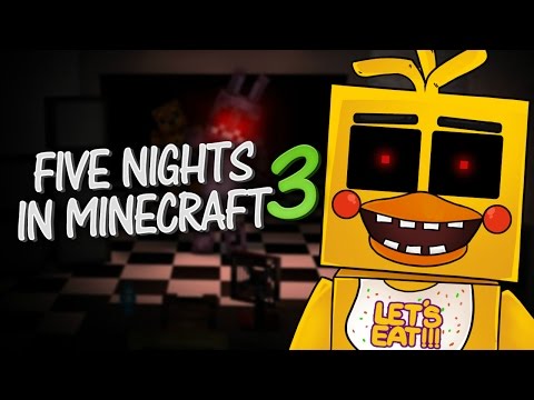 FIVE NIGHTS IN MINECRAFT 3 - Five Nights at Freddy's Fan Made | iTownGamePlay