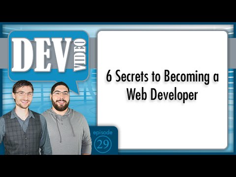 6 Secrets to Becoming a Web Developer