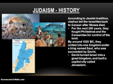 History of World Religions - Judaism