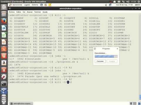 comandos pgrep,pidof,kill,pkill,lsof en centOS