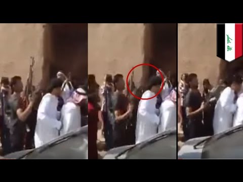 Accidental shooting: Idiot firing AK-47 at Iraqi wedding blows man's head off  - TomoNews