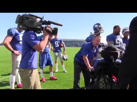 The New York Giants Make-A-Wish for Brandon