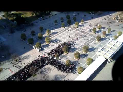 Time Lapse of Crowd Control in Tokyo Japan for Comic Market.