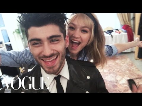 That’s Amore! Behind the Scenes With Zayn and Gigi in Italy