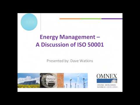 Understanding Energy Management Systems -- ISO 50001