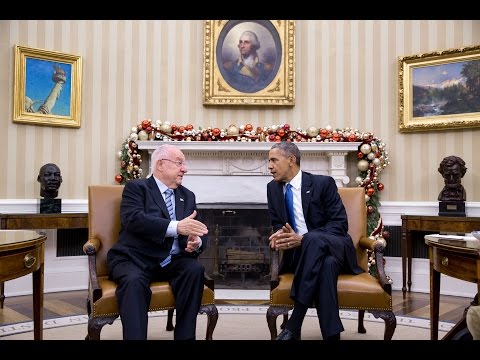 The President Meets with the President of Israel