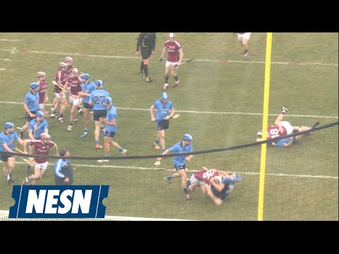 Epic Brawl Between Galway And Dublin At Fenway Park