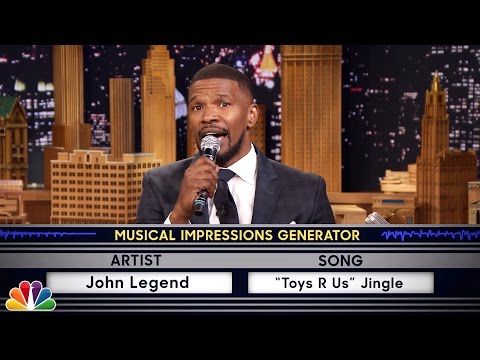 Wheel of Musical Impressions with Jamie Foxx