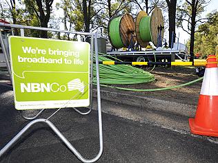 NBN Co's Lead Community Account Manager Darren Rudd will oversee the laying of the fibre optic cable as the National Broadband Network is rolled out here.Senator Doug Cameron and NBN Account Manager Darren Rudd will oversee the laying of the fibre optic.