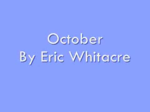 October By Eric Whitacre