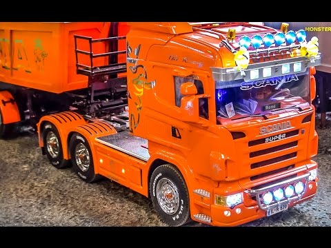 RC Truck SPECIAL! Fantastic R/C Scania trucks in Action!