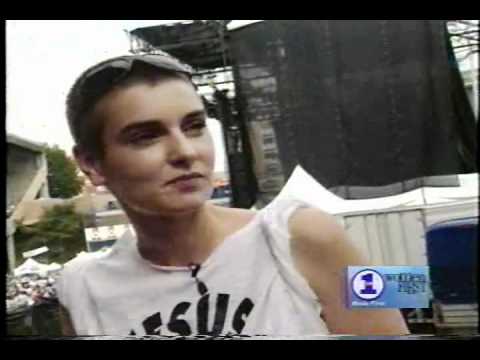 Lilith Fair 1998 02 - Sinéad O'Connor interview and Indigo Girls, Jewel & Sarah M-the Water is Wide