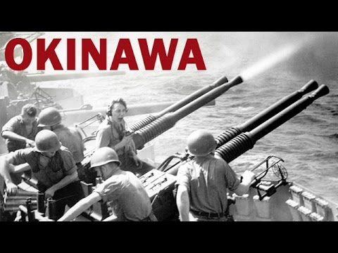 WW2 - Fierce fight with Japan: Battle of Okinawa | Kamikaze Attacks on US Ships | 1945 Combat Scenes