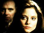 The Silence of the Lambs - Jodie Foster and Anthony Hopkins. headshot movies film scene actor actress