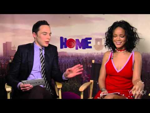 Rihanna & Jim Parsons Interview Each Other for Yahoo!