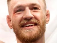 LAS VEGAS, NV - DECEMBER 12: Conor McGregor celebr