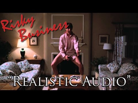 Risky Business Dance with "Realistic" Audio - (No Music)