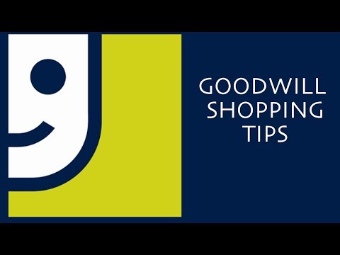 SUPER GOODWILL SCORES: Goodwill Shopping Tips