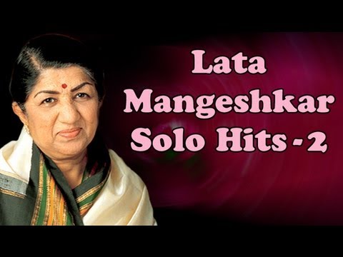 Lata Mangeshkar Solo Superhit Songs - Vol 2 - Old Hindi Songs - Evergreen Hindi Melodies