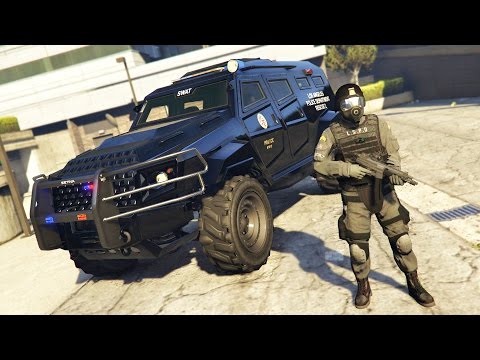 GTA 5 Mods - PLAY AS A COP MOD!! GTA 5 Police SWAT LSPDFR Mod Gameplay! (GTA 5 Mods Gameplay)