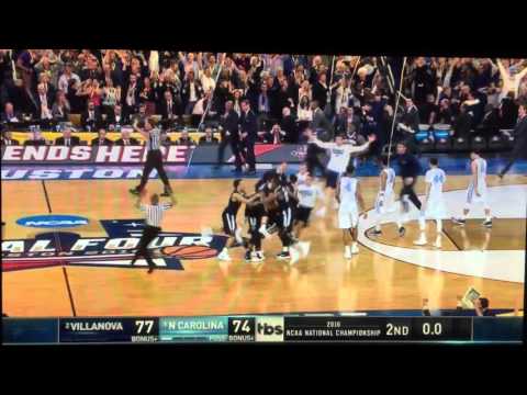 Kris Jenkins Villanova with the Buzzer beater in the National Championship game vs. North Carolina