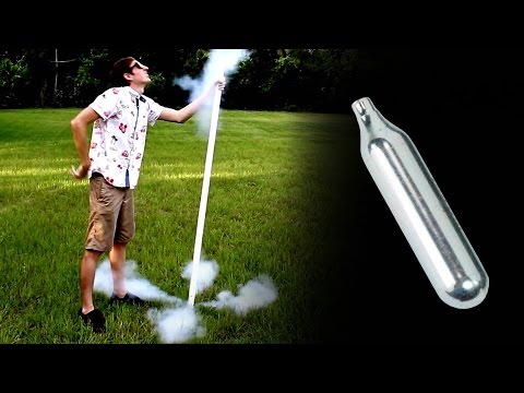 CO2 Cartridge powered Rocket Launcher!