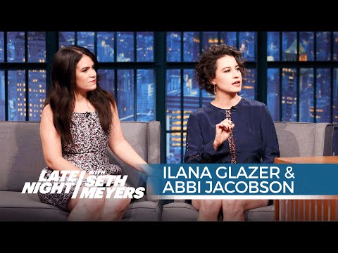 Broad City's Ilana Glazer and Abbi Jacobson on Filming an Episode with Hillary Clinton