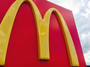 Generic McDonald's photos. McDonald's sign/golden arches. At Sydney Business Park, Marsden Park. Generic Marsden Park photos.