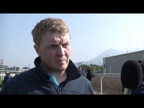 Trackside Interview - Eddie Power (Traveling Head Lad of GORDON LORD BYRON)