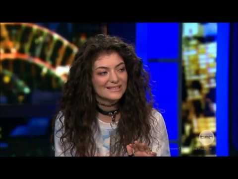 Lorde "Royals" Success & Pure Heroine Australian Tv Interview in FULL Oct. 22, 2013