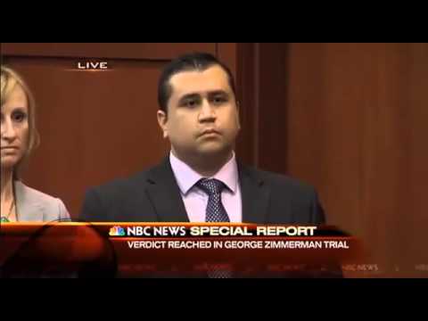 George Zimmerman NOT GUILTY Verdict!! [FULL]