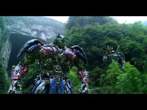 Transformers: Age of Extinction - Optimus Prime Speech/The Battle Begins/Dinobots Charge