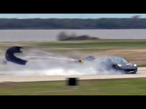 3000hp Corvette Goes AIRBORNE!