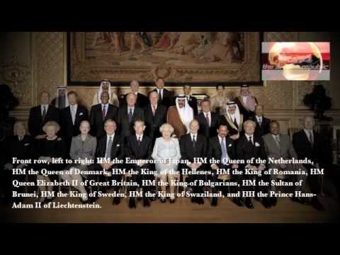 HM Queen Elizabeth II World Sovereign Monarch Lunch at Windsor Castle May 18 2012