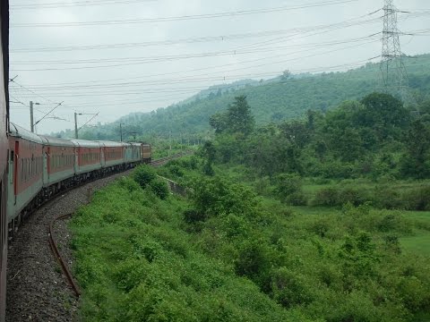 Ranchi Rajdhani Express: High Speed Full Journey Compilation