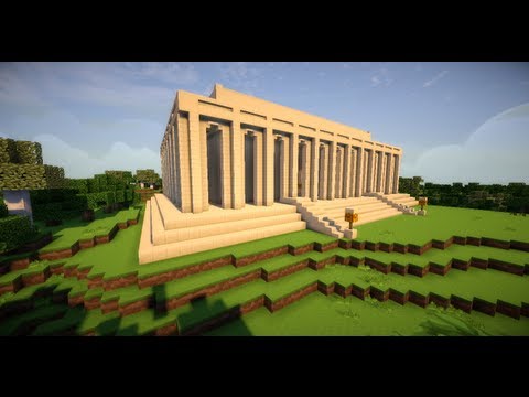 Minecraft Timelapse: Lincoln Memorial