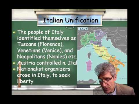 23.3 Italian Unification - Nationalism