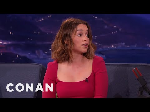 Emilia Clarke On Daenerys' Many Titles  - CONAN on TBS