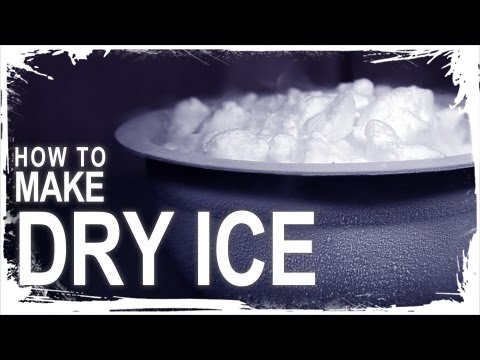 How to Make Dry Ice - With a Fire Extinguisher!