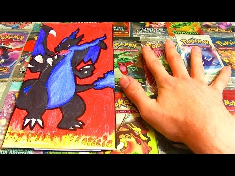 Ouverture d'un Booster Pokémon GIGANTESQUE Fait Main !