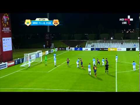 Man City vs Barcelona U16 - 1st Half and Halftime