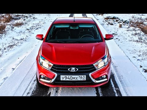 Что не так с Lada Vesta? Тест драйв Лада Веста 2016. Робот и механика!