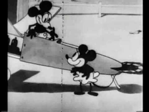 Plane Crazy Mickey Mouse Classic Walt Disney 1928 Sound Cartoon