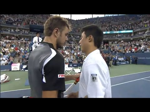 Kei Nishikori vs Stan Wawrinka US Open 2014 Quarter Final Highlights HD