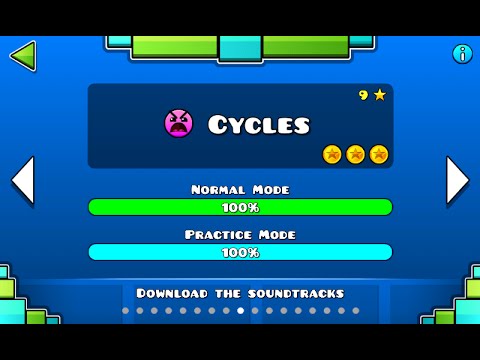 Geometry Dash - Cycles 100% Complete