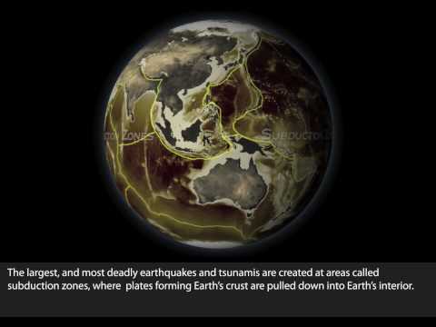 Tsunami on Science on a Sphere