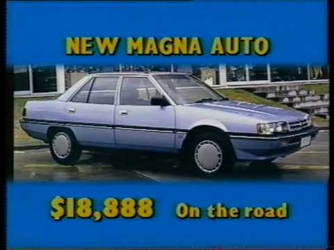 Mitsubishi dealers ad 1989 with Bob Hawke impersonation voice over