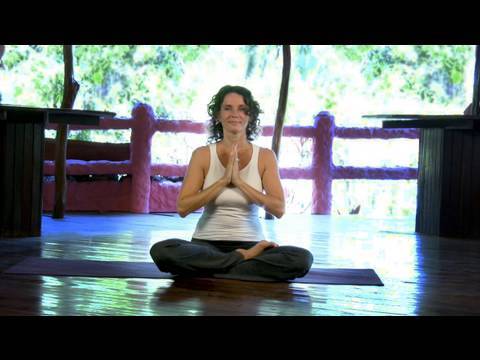 Yoga Morning Heart Expanding Practice ~ Intermediate Yoga Class ~ Full Length 49 minutes