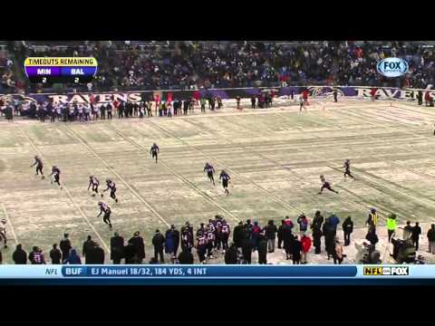 Watch Minnesota Vikings vs Baltimore Ravens 12 08 2013 4th Quarter